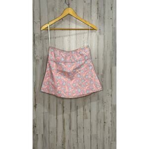 Vineyard Vines Women's Strapless Seahorse‎ Starfish Starboard Top Size 10